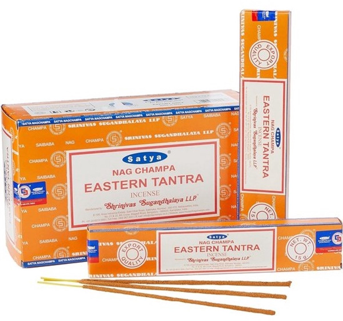 Oosterse Tantra Wierookstokjes Zwart - Intense Geur & Sfeer