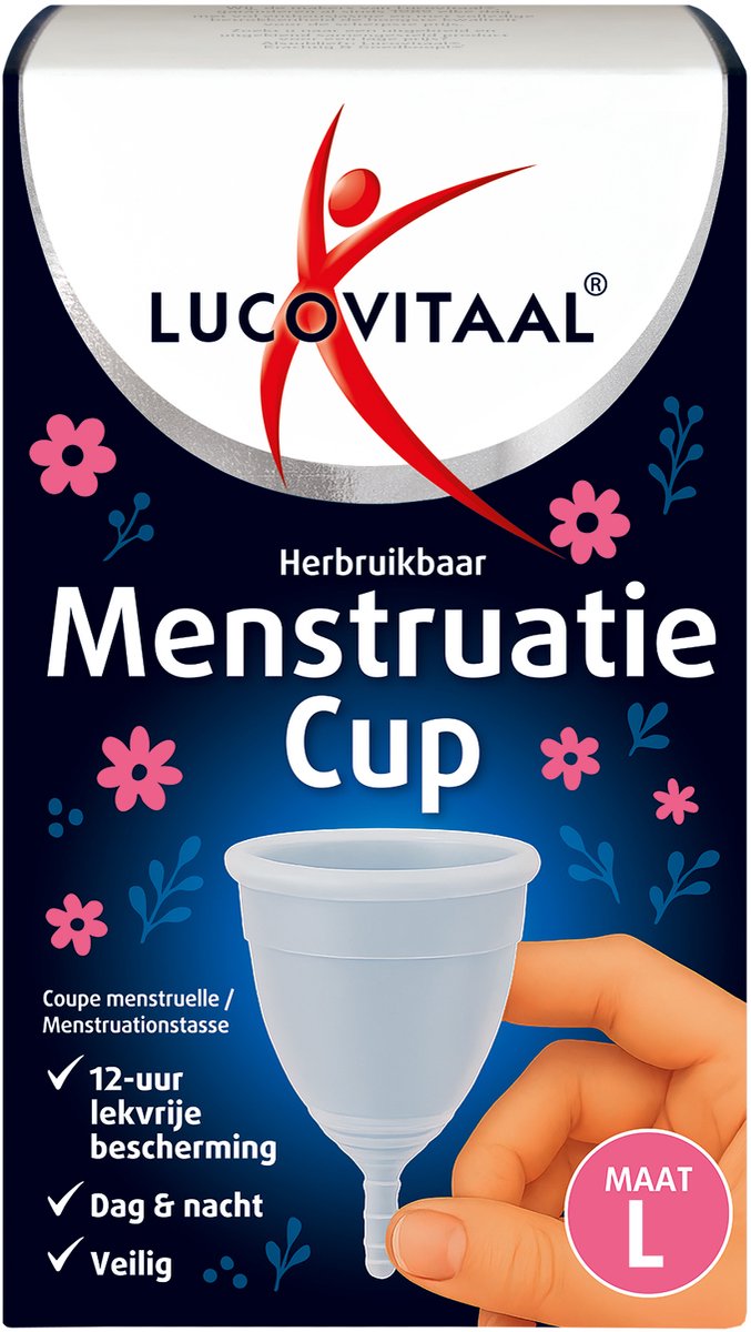 Lucovitaal menstruatie cup maat B