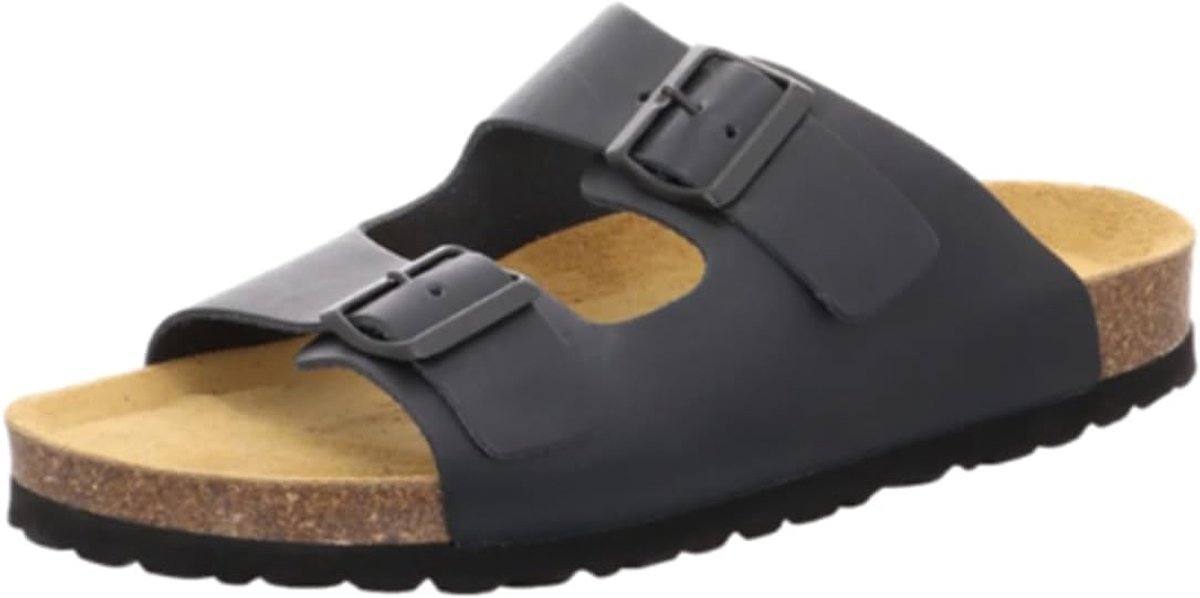 Sense Dames Lederen Slippers Sandalen Vrouwen Slippers 1152533 Marino