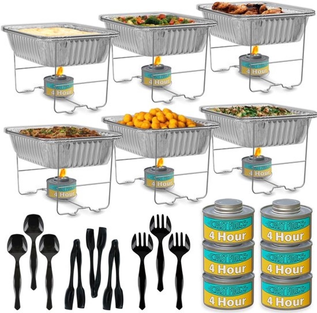 Buffetwarmer - Opwarmapparaat met Kookplaatfunctie - - keuken tool