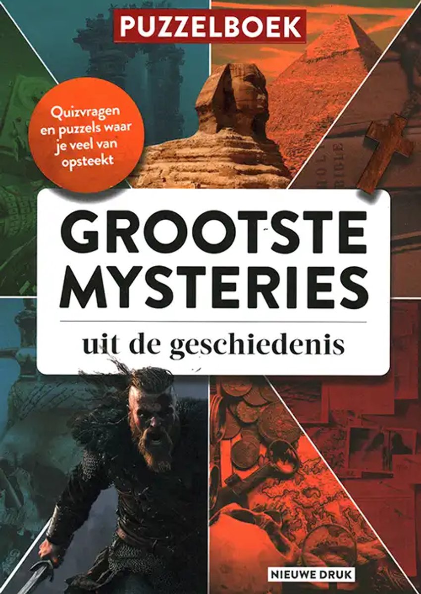 Puzzelboek - De grootste mysteries uit de geschiedenis - 04 2026