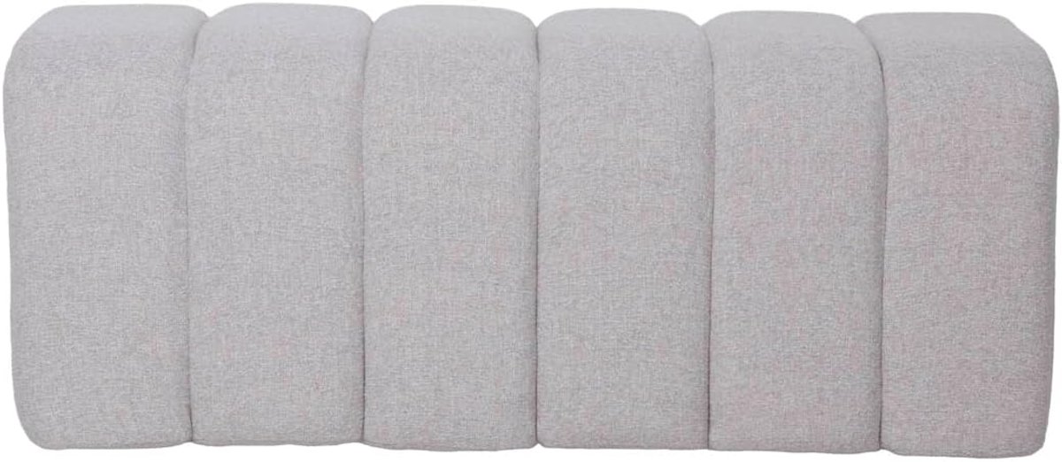 Bogense - Beige Stof - 120x45x48cm