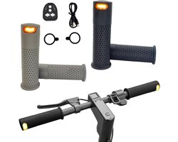 Xiaomi M365 E-scooter, knipperlichten, achteraf inbouwset, 135 mm, siliconen-ABS-materiaal, step, richtingaanwijzer, handgrepen voor M365Pro, 1SPro, 2 Mi3 en andere modellen e-bike, zwart