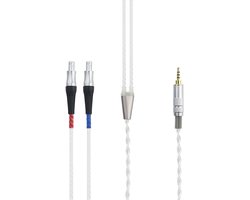 2,5 mm Trrs gebalanceerde mannelijke compatibel met Sennheiser HD800, HD800S, HD820 hoofdtelefoon compatibel met Astell&Kern AK240 AK380 2m/6.6ft