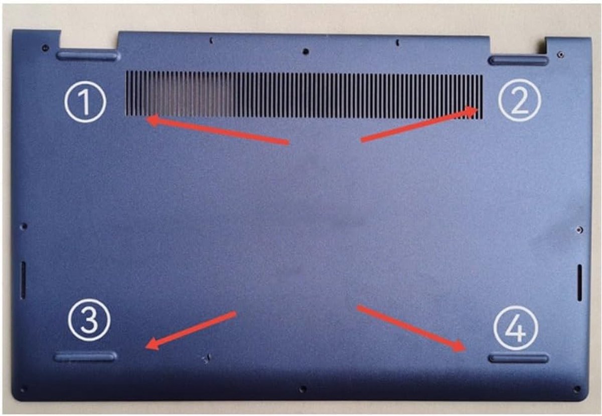 Dailygoods- Rubber Voet - Vervanging voor Inspiron 3510/3511/3515/3520/3521/3525 - Voetjes - Antislip - Veilig verpakt - Geschikt voor Vostro 3510/351