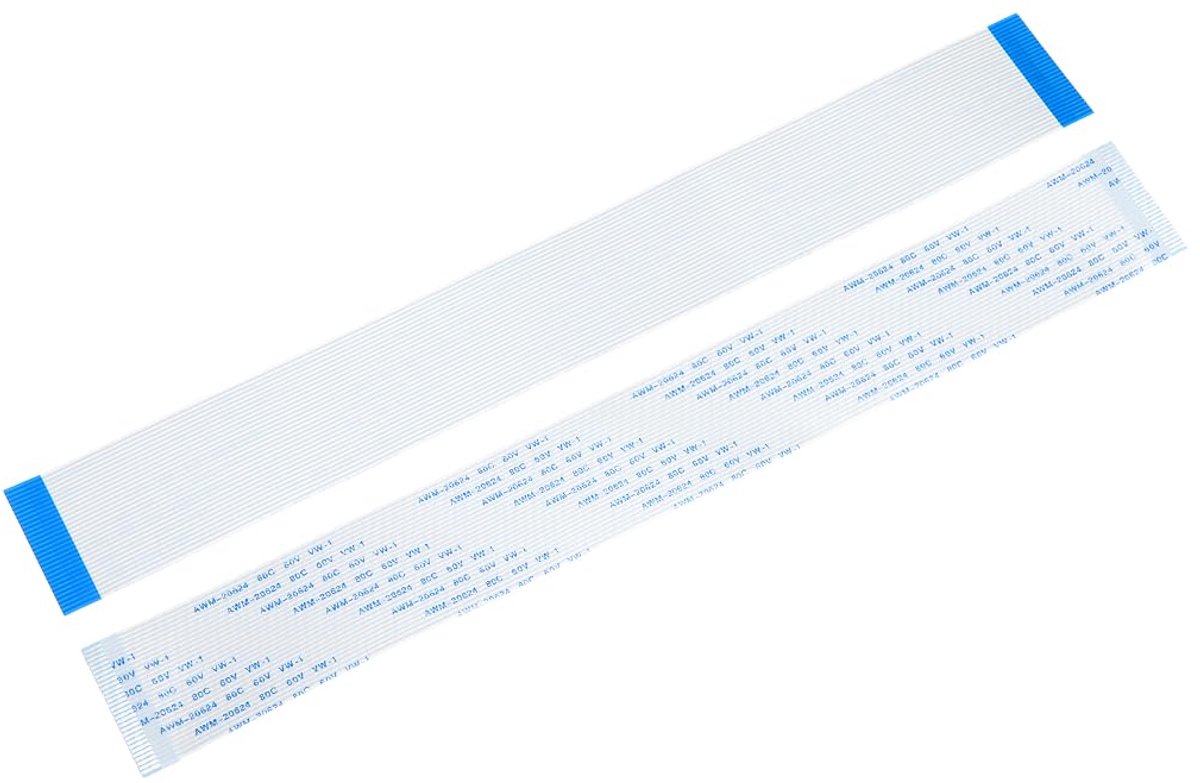 5 verpakkingen flexibele platte kabel FFC FPC 30 pins stap 1 mm lengte 250 mm (type A) voor LCD 3D-printer camera DVD TV computer laptop audio