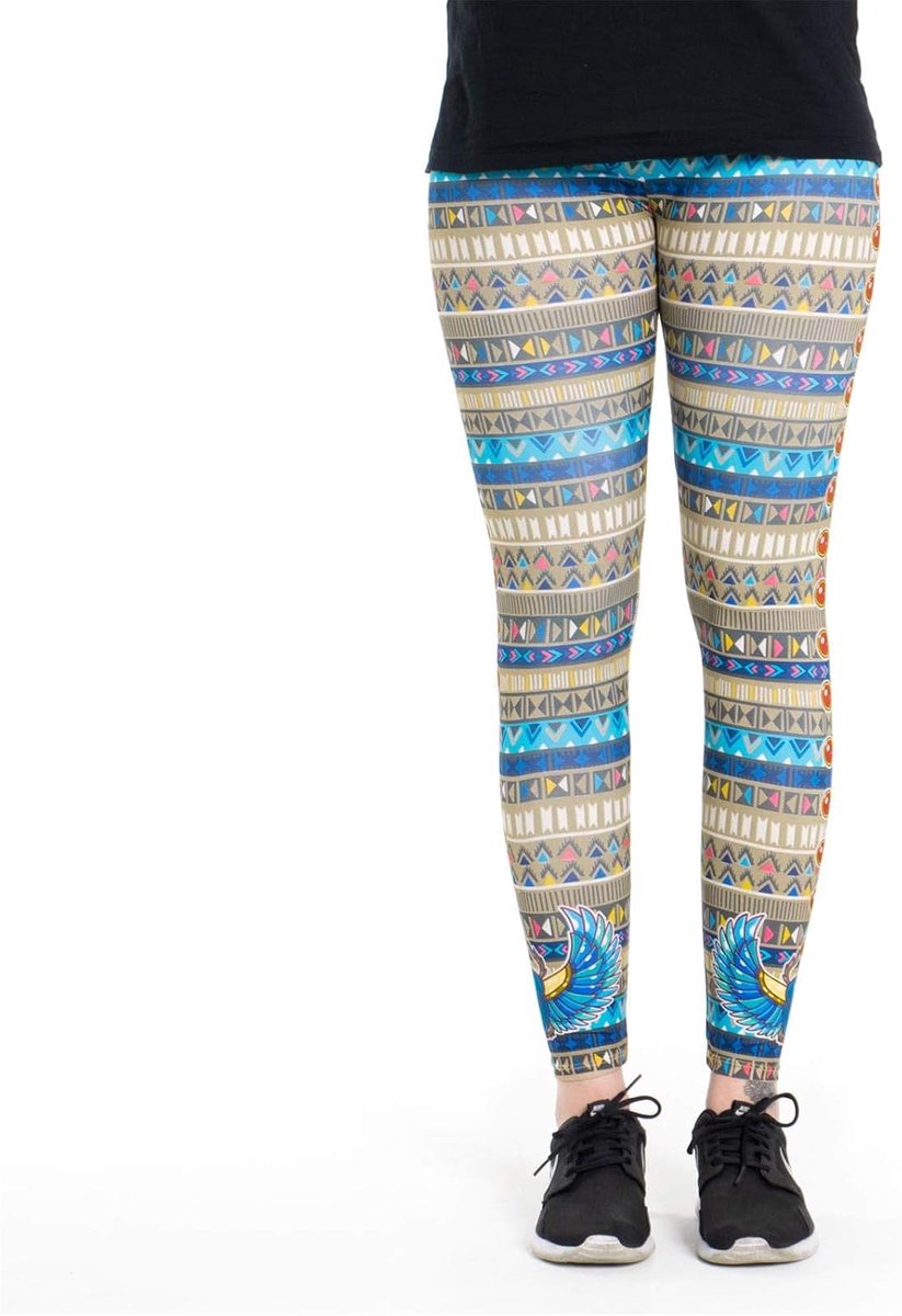 cosey Mevrouw legging bunte bedruckte