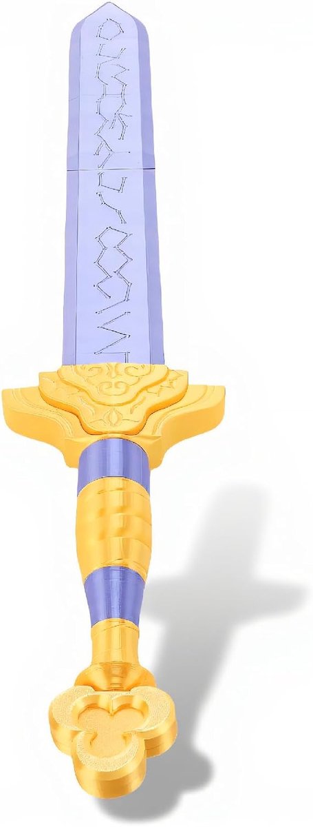 3D-printen Zwaardspeelgoed, Rollenspel Zwaard Cosplay Prop met Prachtige Details en Uiterlijk voor Komische Conventies Fotografiecollecties