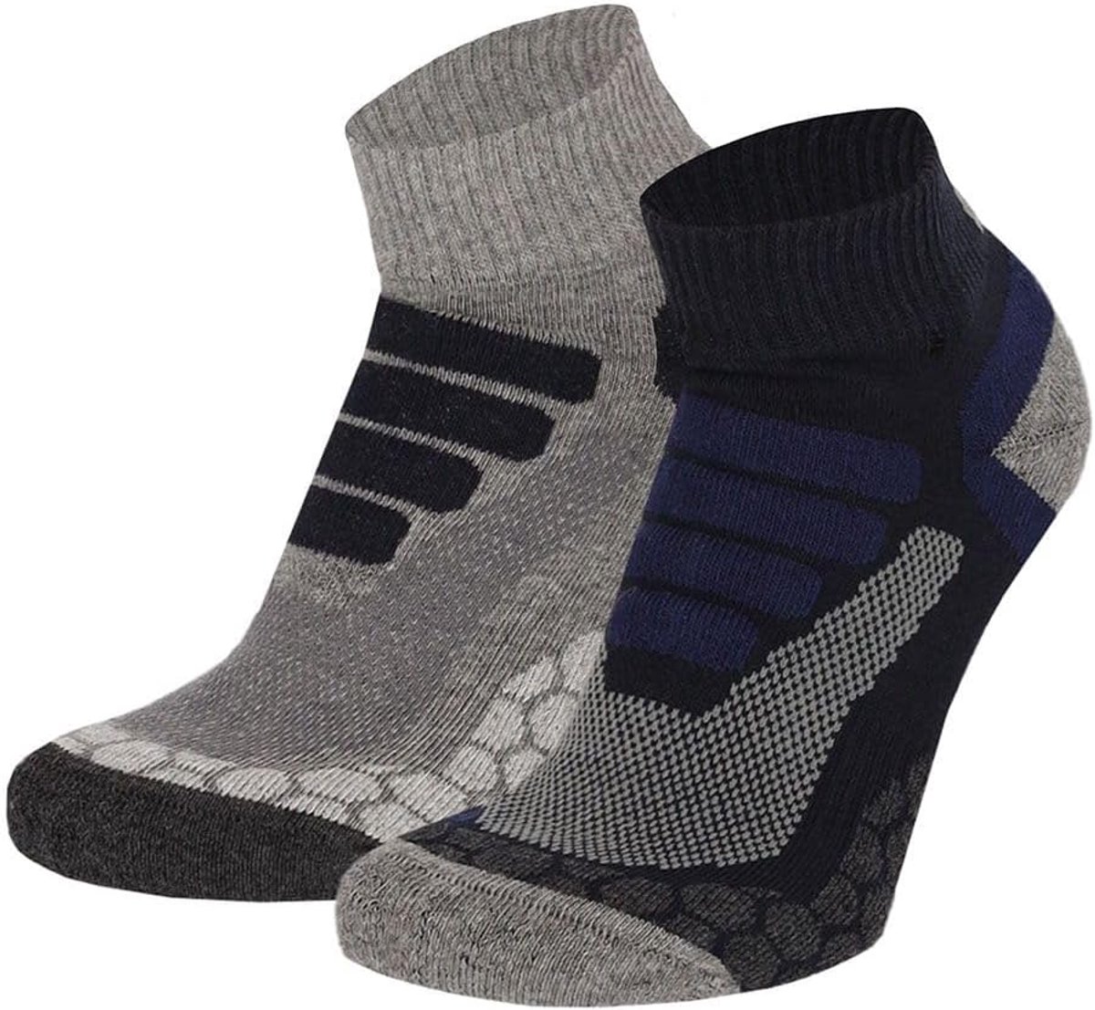 Sokken - Unisex - Maat 35 t/m 47 - Wandelsokken dames - Wandelsokken heren - Korte wandelsokken - Sokken voor lange wandeling