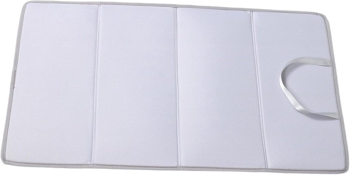 Stoomplank Voor Kleding Stoomkussen Hangende Strijkplank Hangende Stoomstrijkijzerkussen Voor Stoomstrijken Op Tafelblad of Bed Grijs (4-voudig)