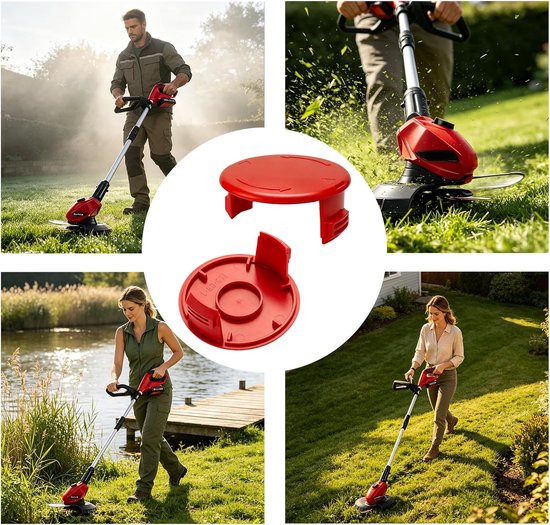 Spoelafdekking voor grastrimmer, compatibel met Einhell, reservekap TLE‑03 — afbeelding 5