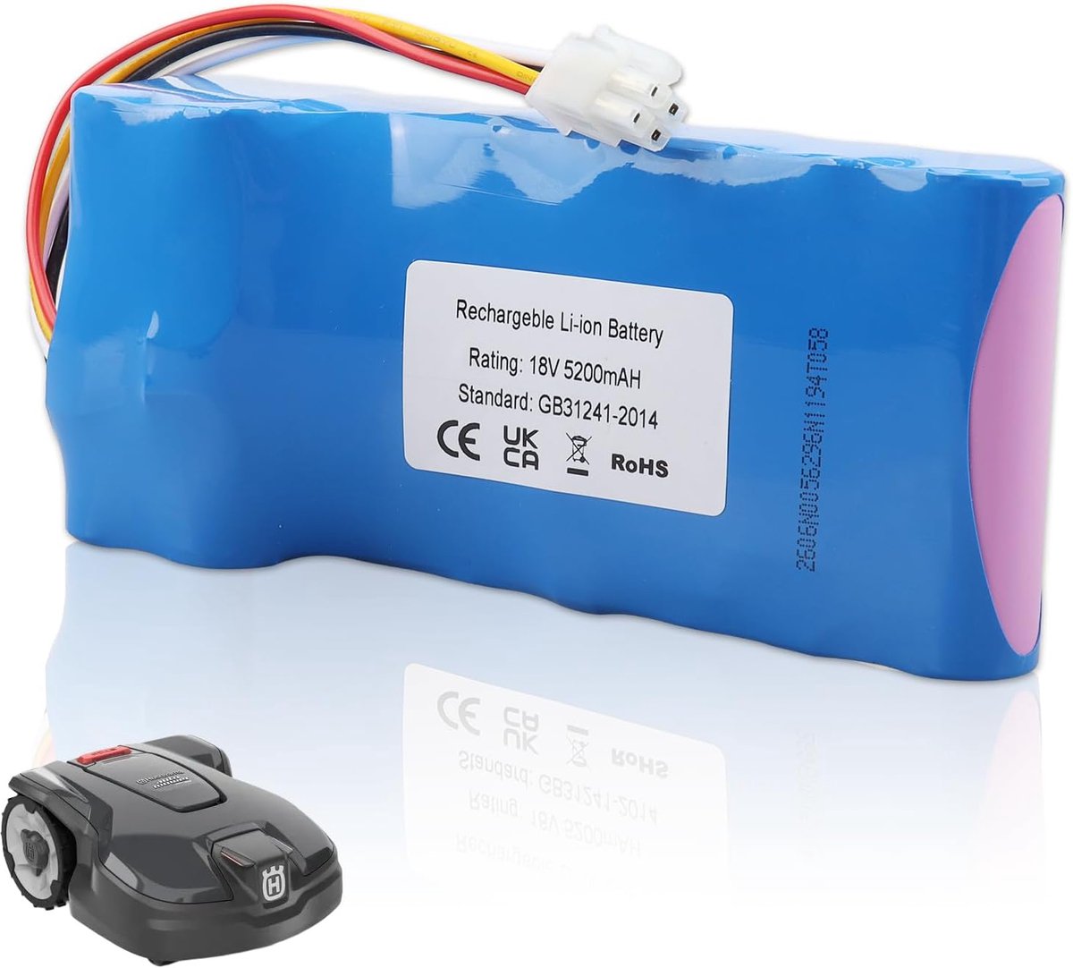 18 V 5200 mAh compatibel met Automower Husqvarna