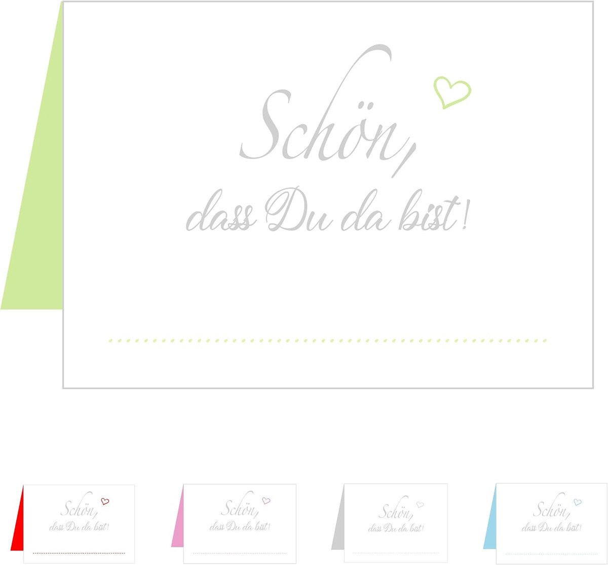 Edition zijden set 50 premium tafelkaarten, plaatskaarten, naamkaarten, bruiloft, verjaardag, doop, communie, vormsel jeugdfeest, jubileum