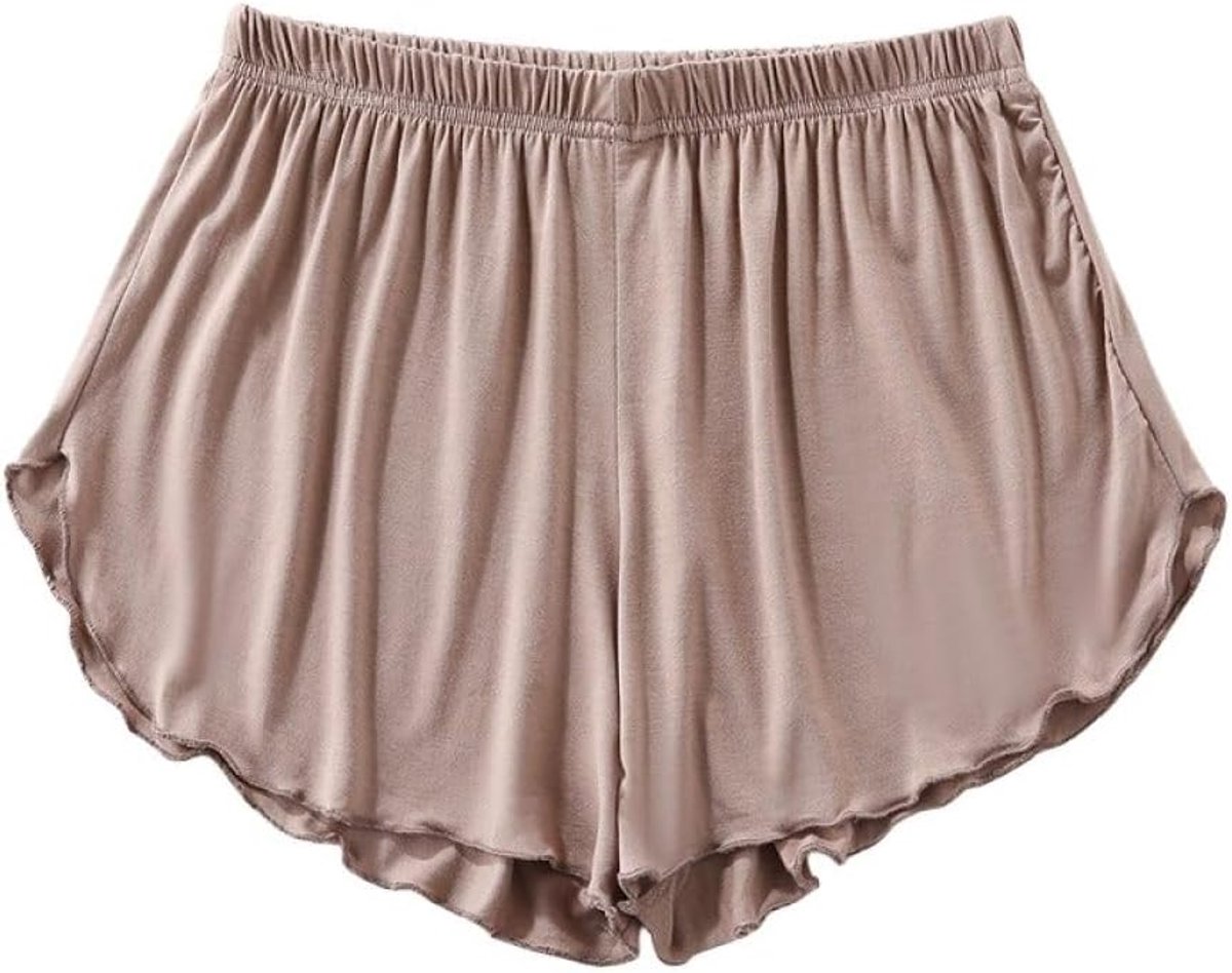 Damespyjamashorts, Superkorte Zachte Slaapbroekjes, Elastische Pyjamabroeken Legging Knickers Stijlvolle Loungeshorts Voor Slaapgymnastiek