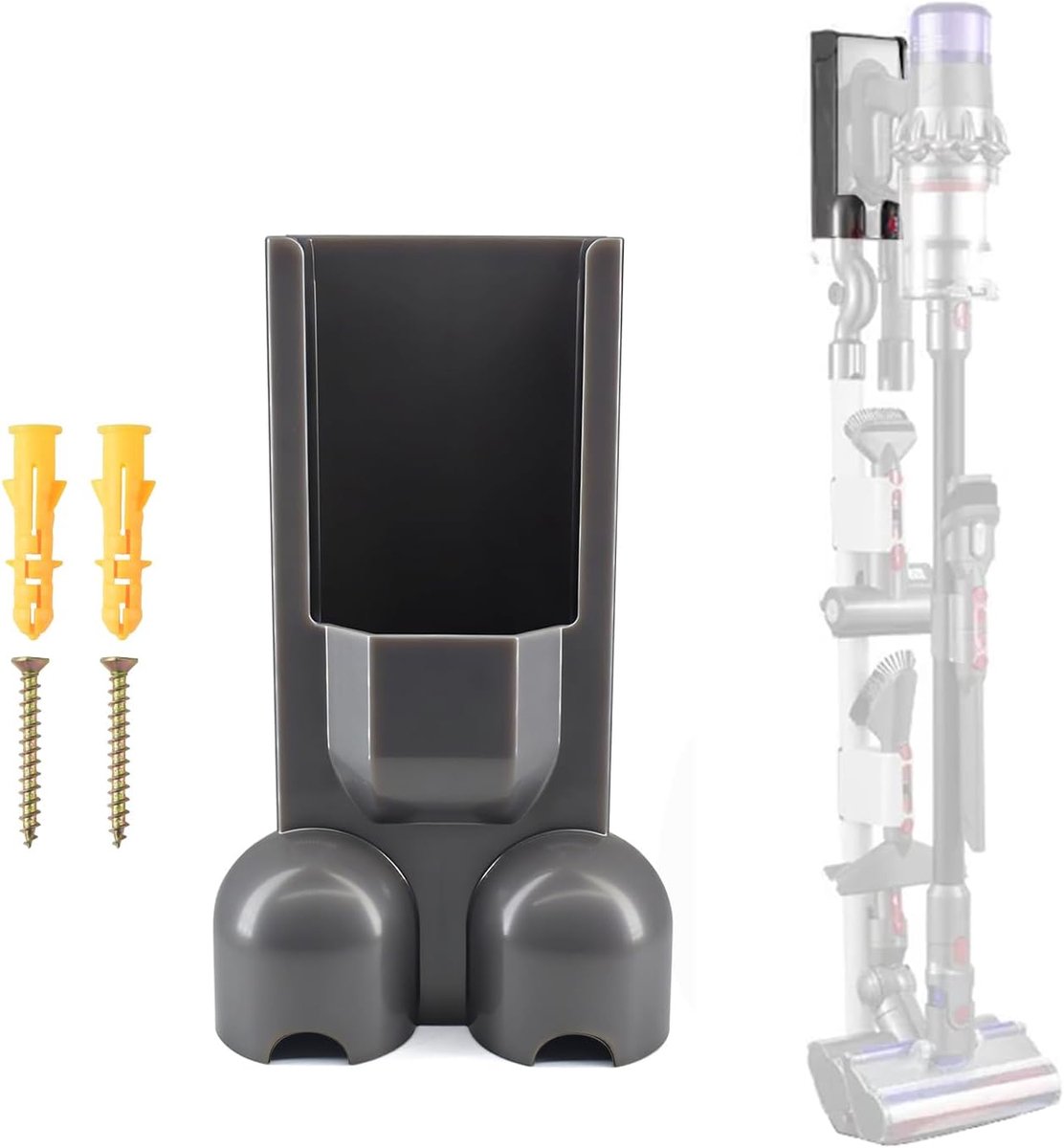 Oplaadstation voor Dyson Gen 5, wandmontage dockingstation oplaadbasisbeugel opbergrek voor Gen 5 Detect Stofzuiger Accessoire Houder (1)