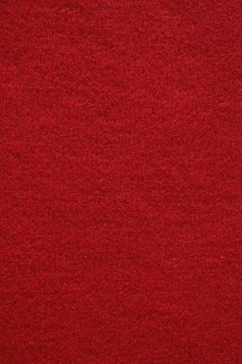 Grastapijt Basic+ - Kunstgras Tapijt - Balkon Decoratie - Met Drainage Noppen - 400x450 cm - Rood