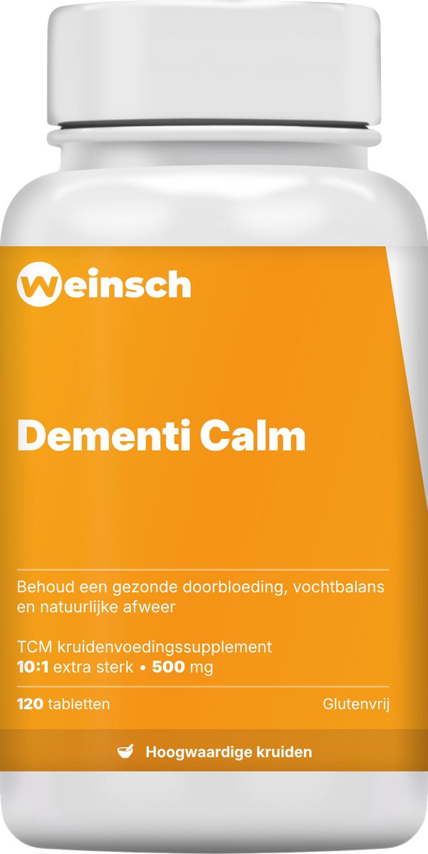Weinsch Dementi Calm (Yi Shen Hua Zhuo Pian) | 10:1 extra sterk | 500mg | 120 tabletten