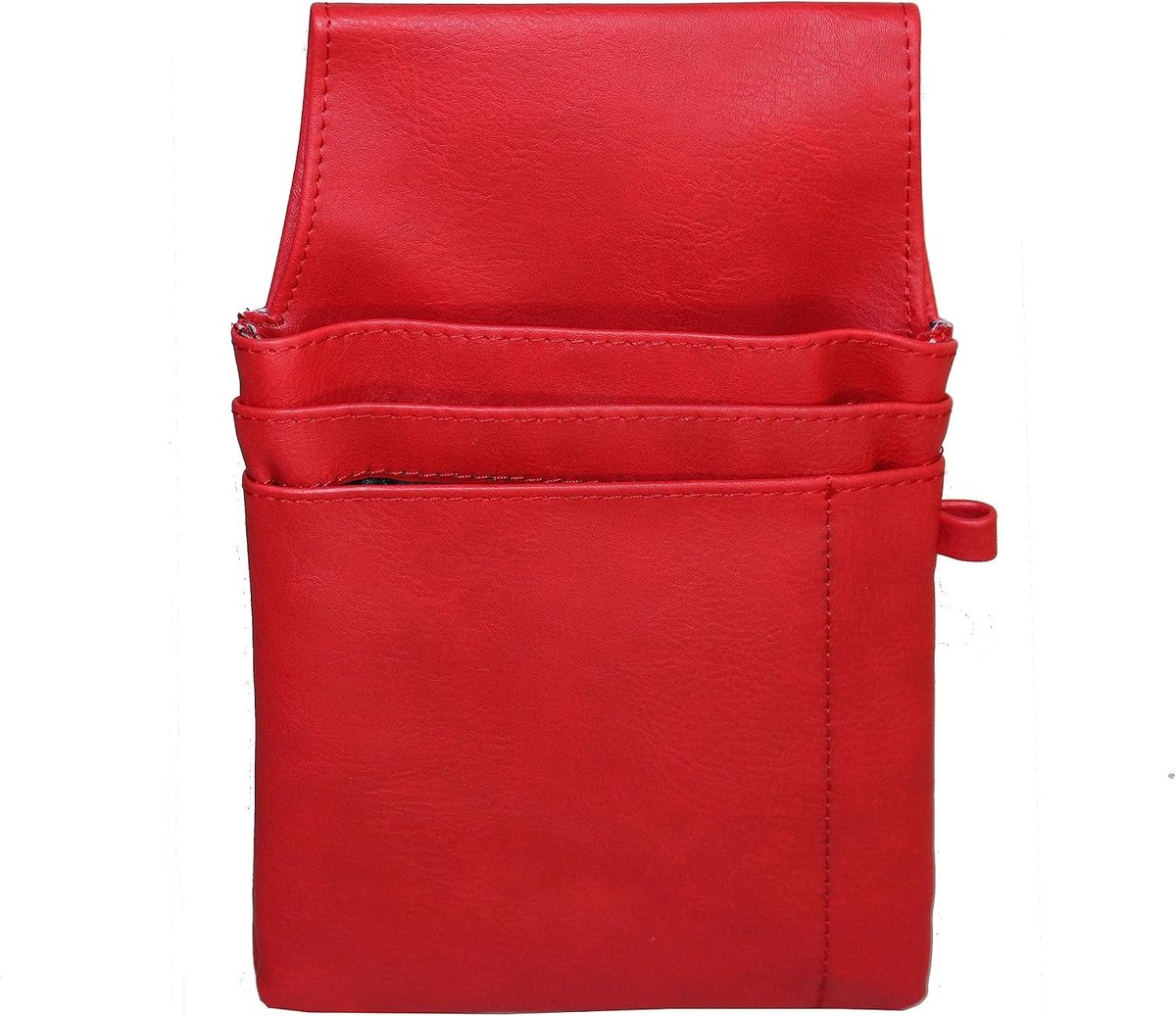 Kelnerportemonnee tas, rood, 21 x 14 cm