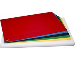 Ilggro/seleXions Top Board Professionele snijplank Set 7 TLG GN 1/1 53 x 32,5 x 3 cm incl. 6 gekleurde verwisselbare snijpads
