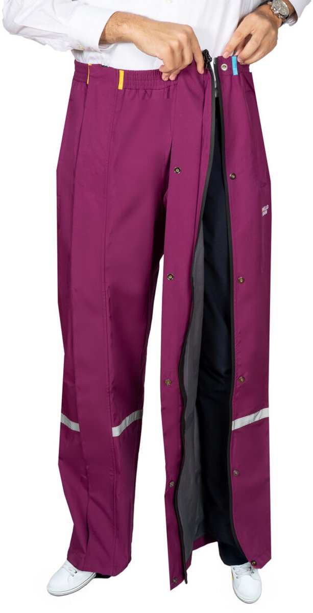 Hello Rain STORM 20K – Regenbroek – Burgundy – 2XL – Met overschoenen