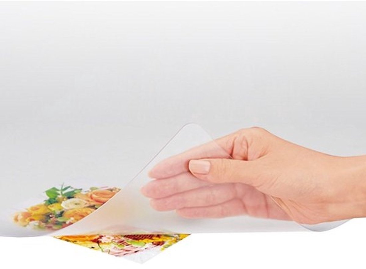 Bureauonderlegger - Bureaumat Muispad - Bureau Beschermen - Dubbelzijdig Verkleining - 600 x 450 mm - Transparant