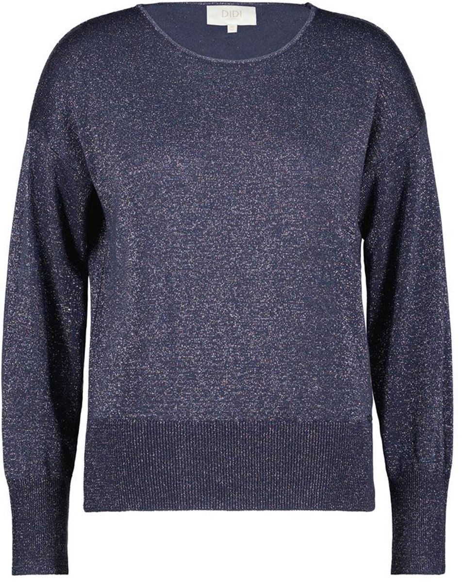 DIDI Dames Pullover Cielo shimmer Dark blue maat 34/36