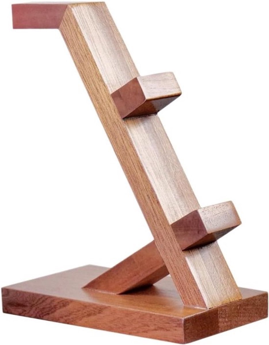 Controller Standaard - Opberghouder Hanger - Gaming Setup - Stevig Hout - 24.5 cm - Bruin