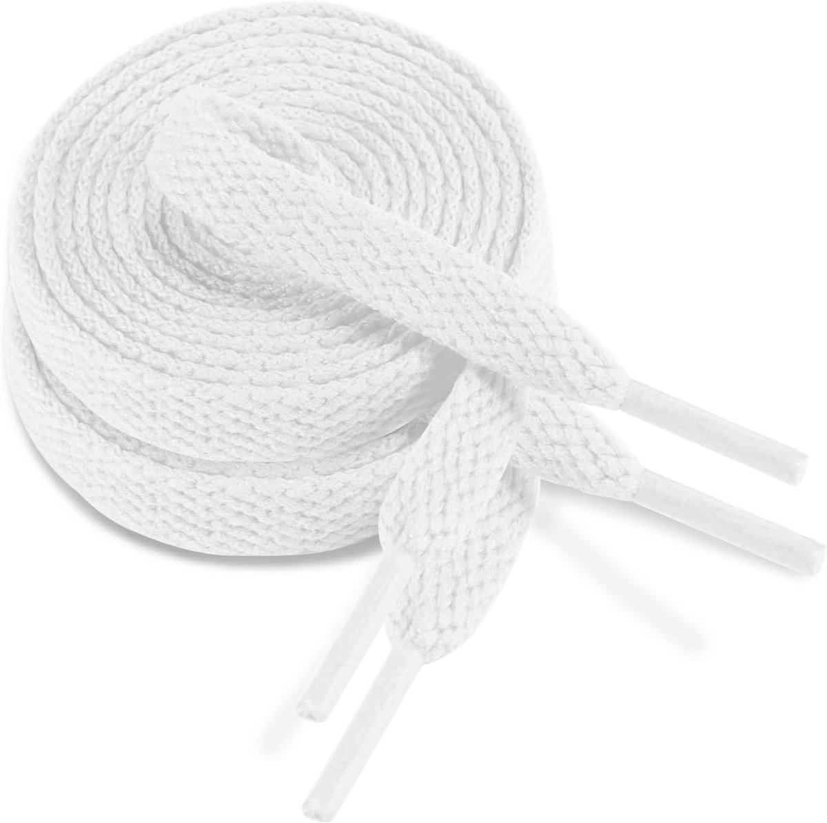 Sportveters - 8mm Breed van Polyester, Lengte 70-180cm - Vervangingsveters voor Sneakers, Hardloopschoenen en Sportschoenen - Slijtvast & Wasbaar