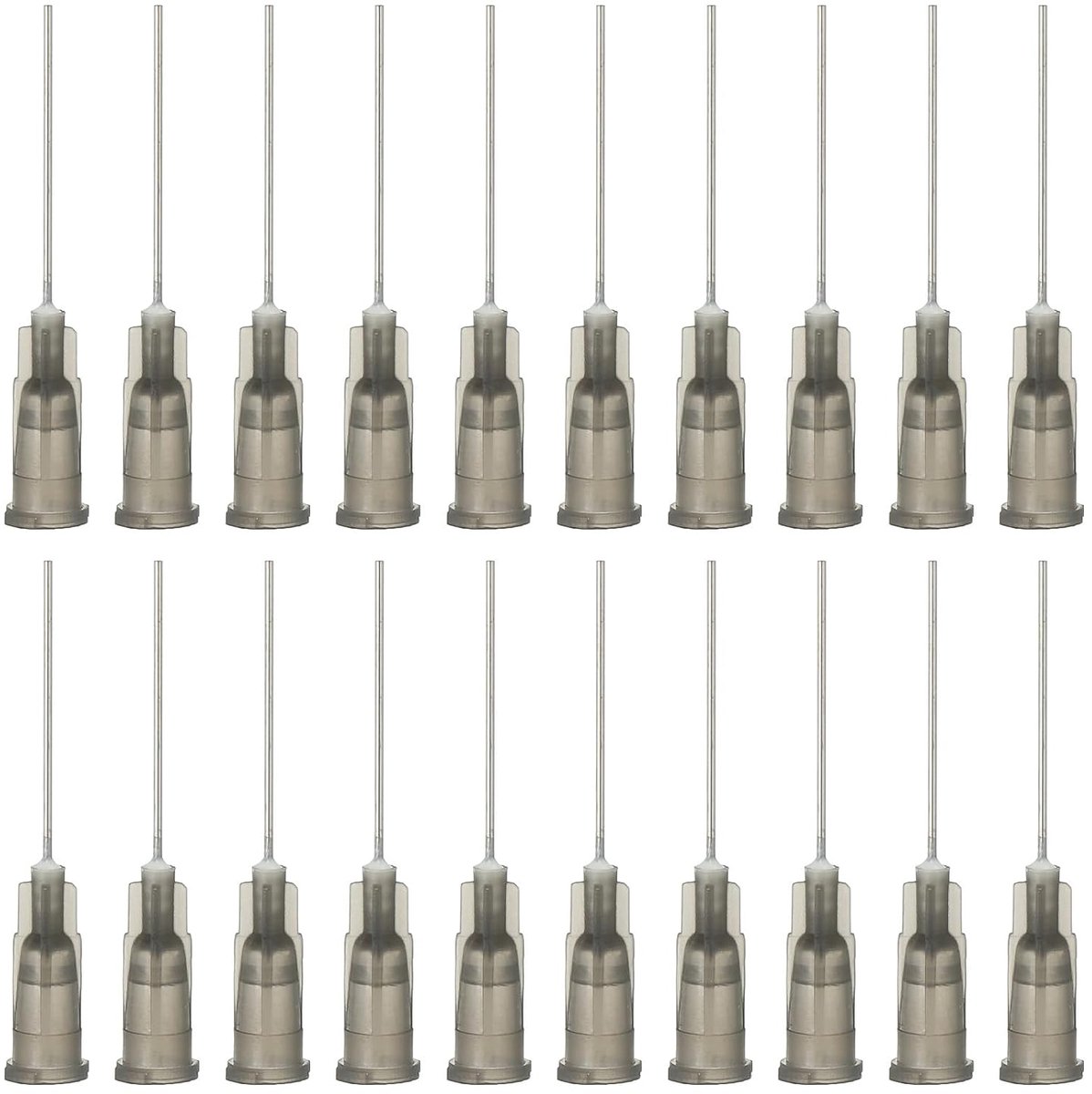 Doseernaalden met stompe punt, 2,5 cm, 100 stuks 22G industriële vloeistofdoseercanule met Lure Lock voor het bijvullen van vloeibare inkt