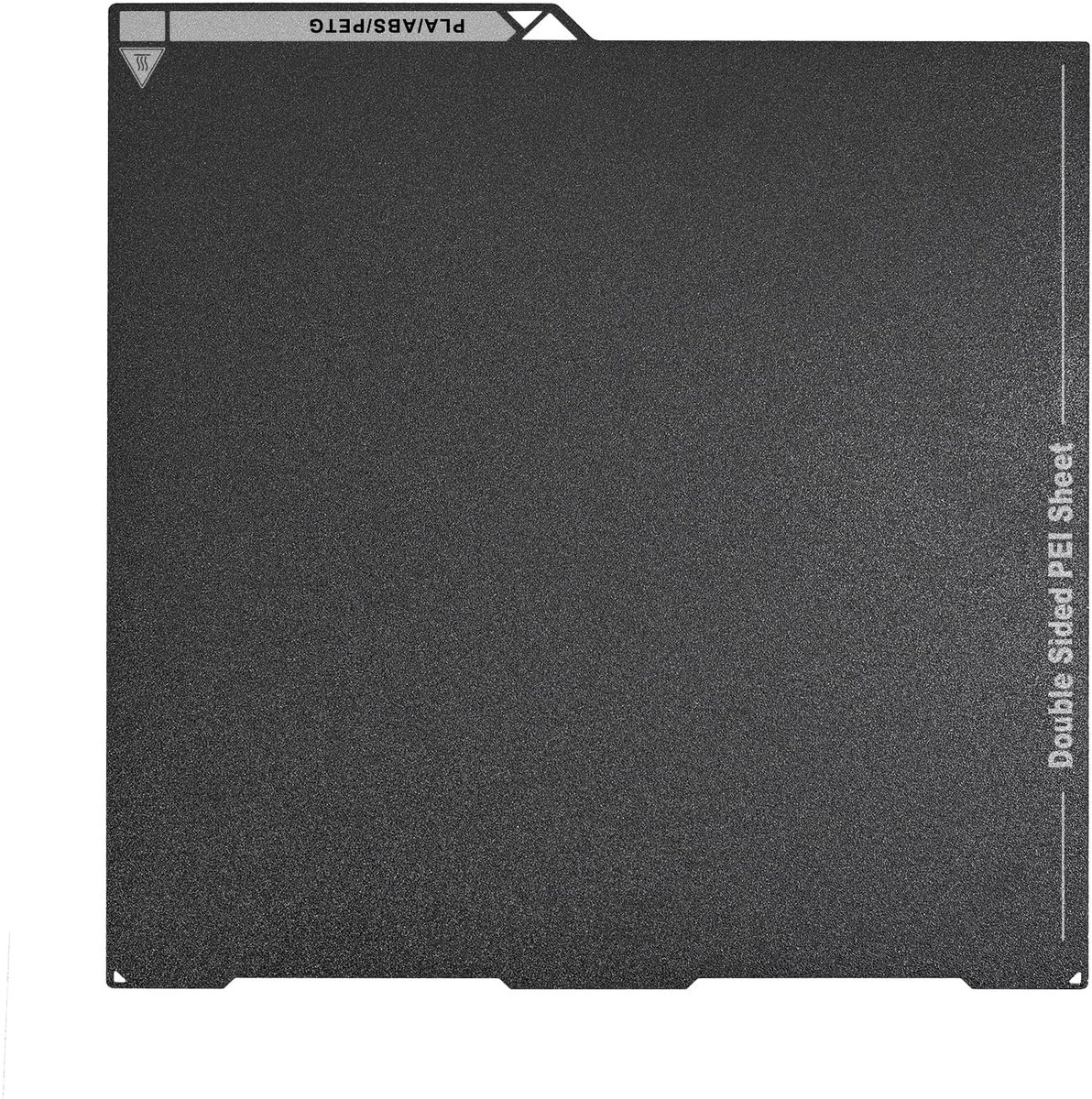PEI bouwplaat voor Anycubic Kobra 3 / Kobra 3 Combo, getextureerde PEI plaat, flexibel stalen bedplatform voor 3D-printeraccessoires, vervanging, 256 x 268 mm (zonder zachte magnetische