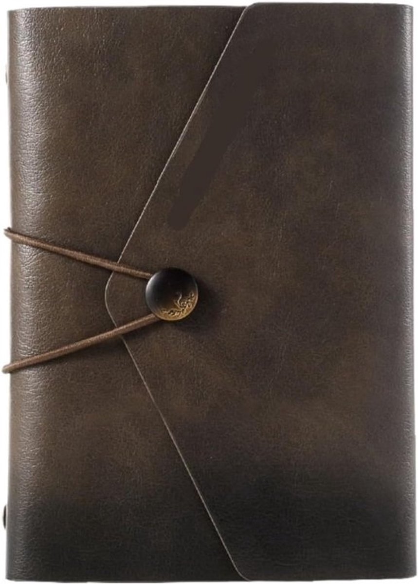 Notitieboekje Schrijfblok - Agenda Binnenpagina's - Kantoor School Thuis - Soepel Papier Geen Doordruk - A7 100x140mm - Zwart