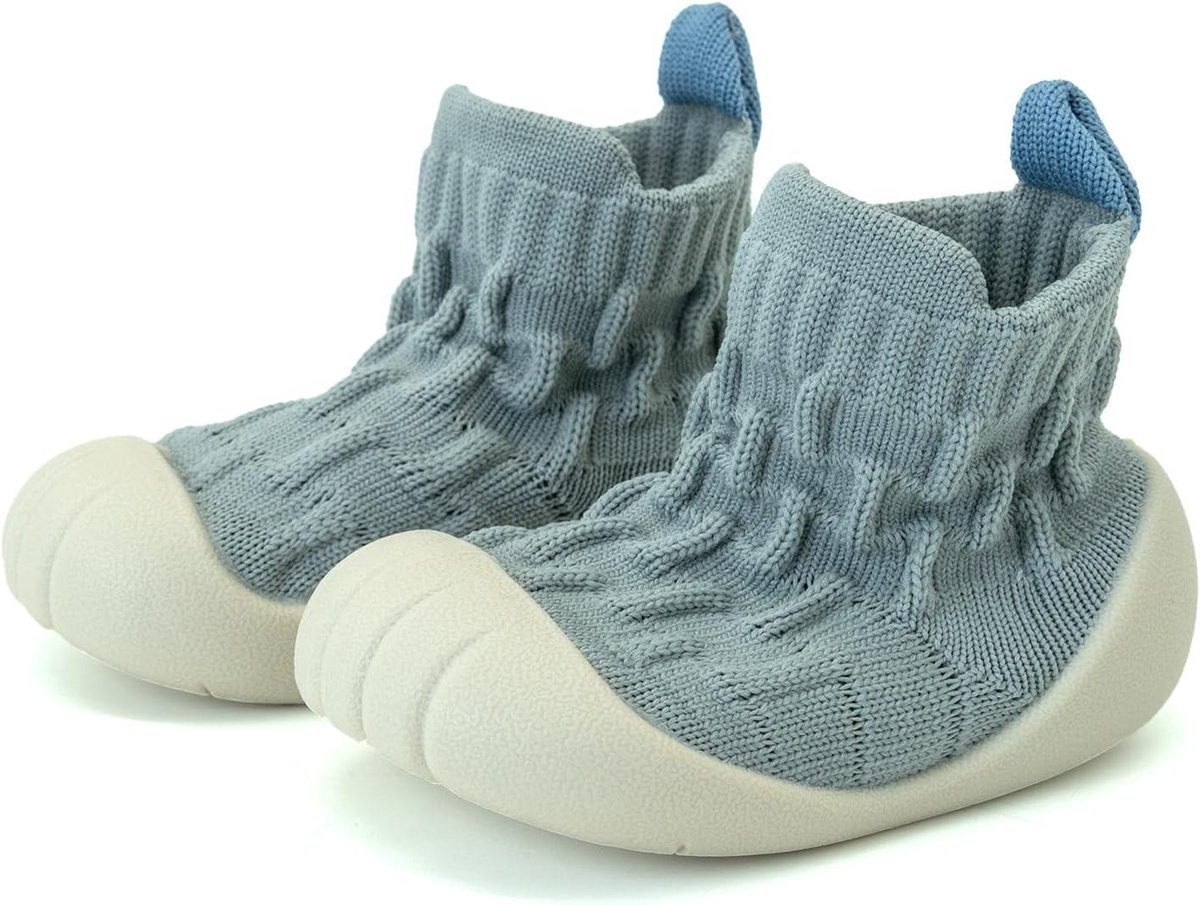 Babyschoenen met antislipzool, ademende gebreide mesh-sokken voor jongens en meisjes