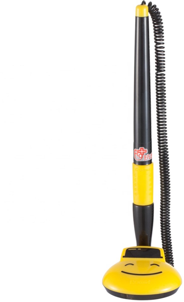 Comix gelpen Smiley met houder