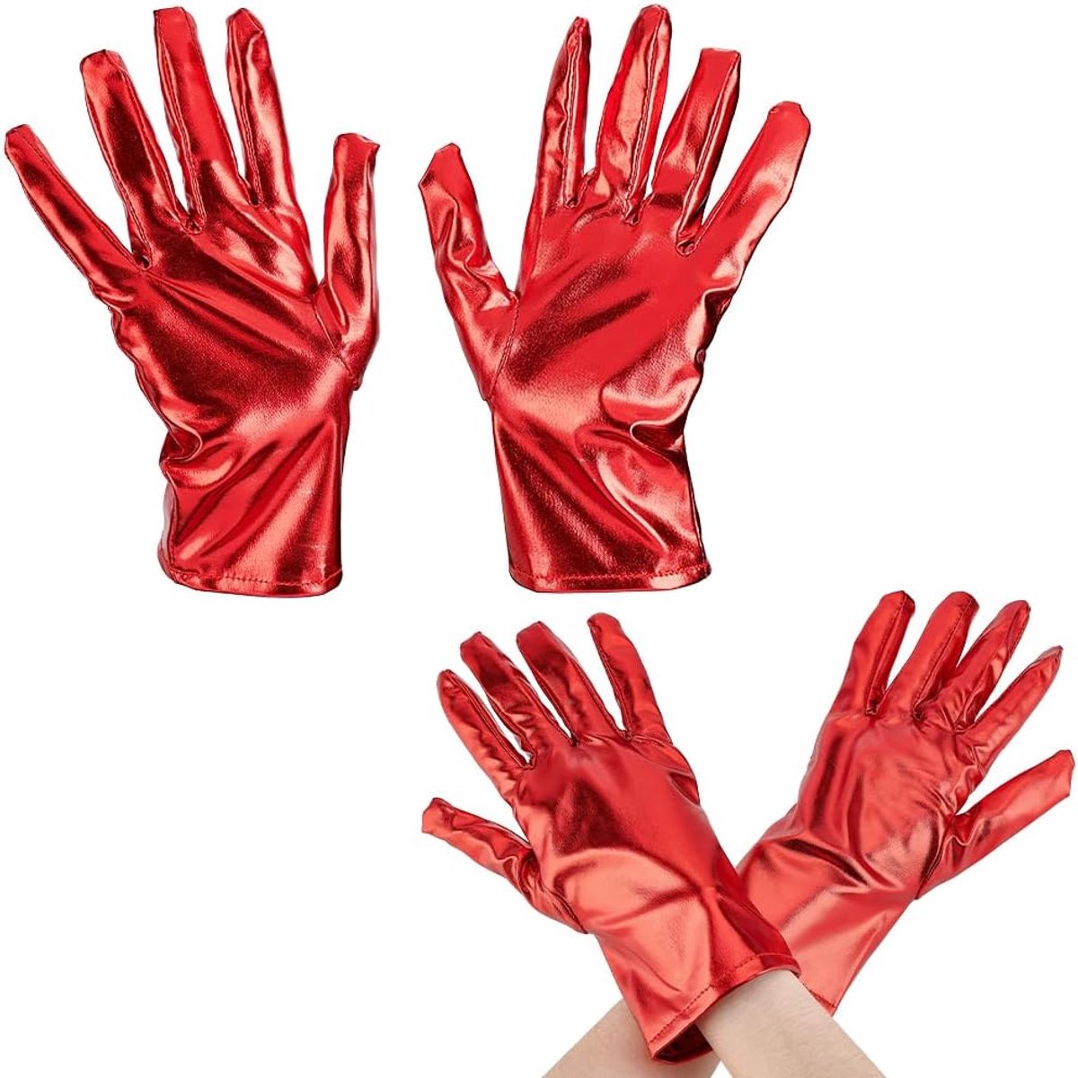 Cm brede rekbare spandex handschoenen voor volwassenen