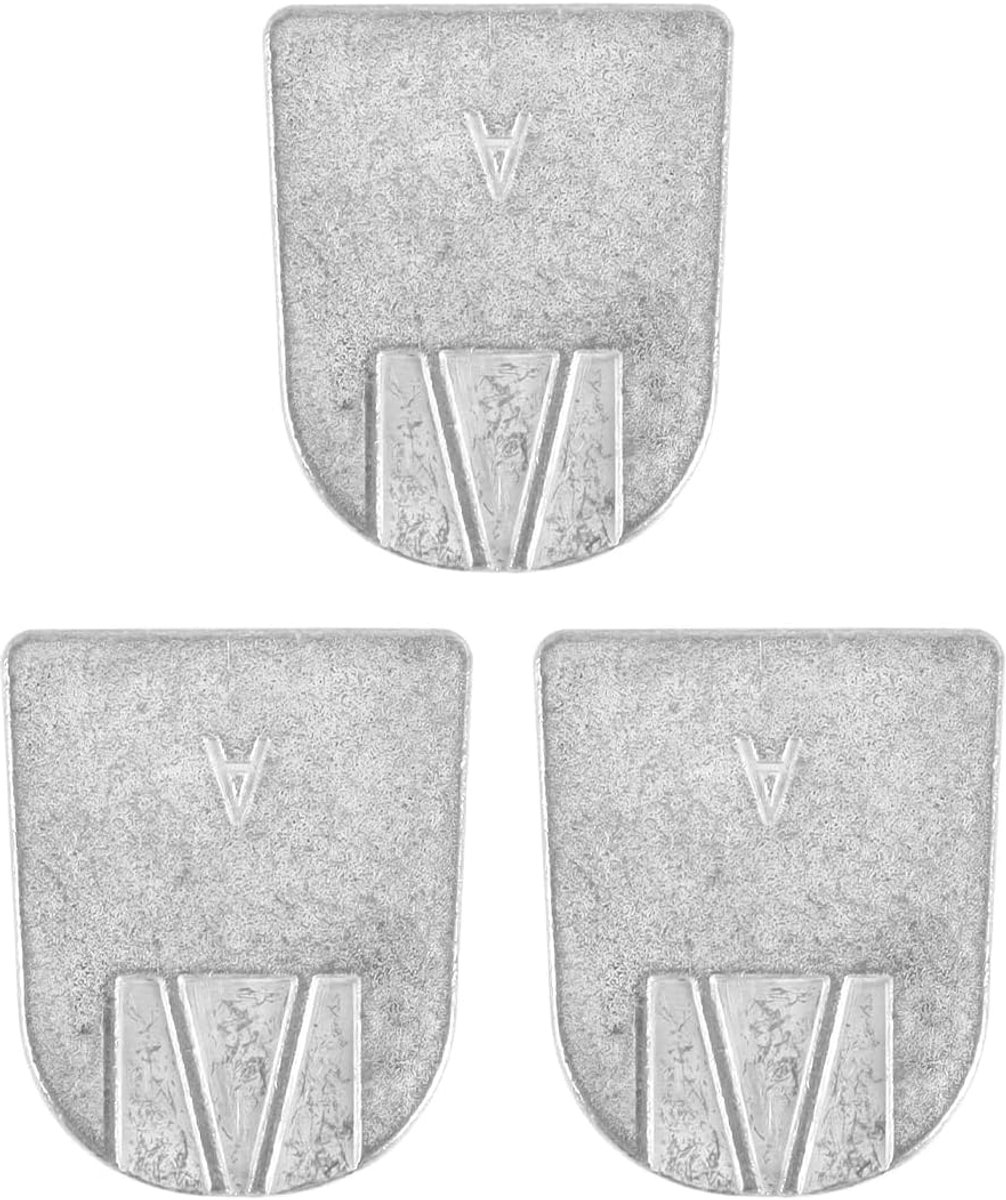 3-pack auto achteruitkijkspiegel Mount Adapter aluminium kleine basisbeugel voor streaming spiegel 28.9x23.1x4.4mm