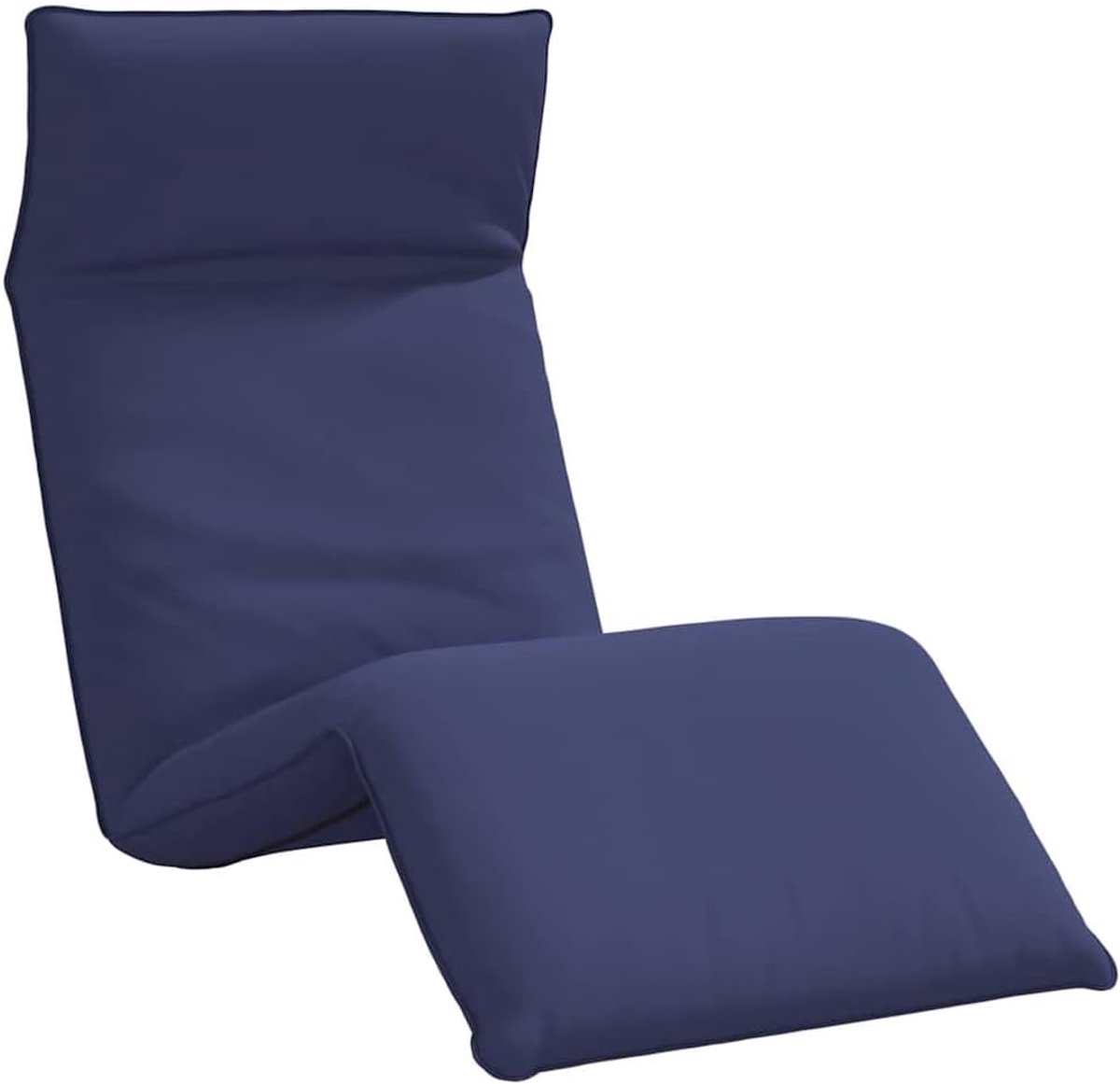 Ligstoel, marineblauw, 175 x 54 x 8,5 cm, Oxford-stof, chaise lounge met 5 ligposities, opvouwbare outdoor chaise lounge voor tuin, strand, ontspanning