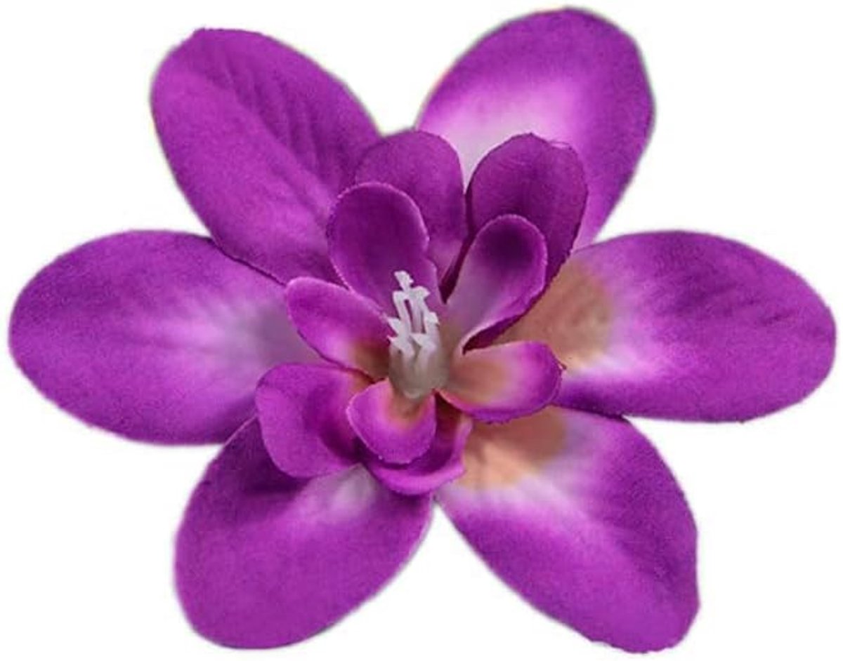 Kunstbloemen, orchidee, 8 cm, zijden bloemen, kunstorchidee, kunstbloemen, orchidee, decoratieve bloemen, orchideebloemen voor Thanksgiving party, tafeldecoratie, doe-het-zelf kleding, decoratie