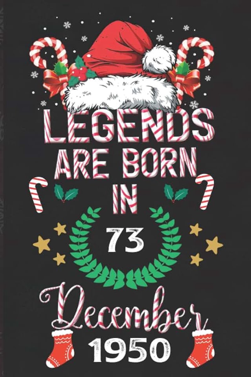 Born in December Merry Christmas 1950: 72 nd December birthday gifts for women | Motivational quotes | Happy Birthday | December Birthdays| personalized birthday book | Personalized birthda