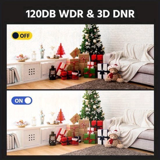 Beveiligingssysteem – Bewakingscamera Set – CCTV Systeem – Camerasysteem – 16 Kanaals Recorder – 2TB HDD Opslag – AI Detectie met Nachtzicht tot 20 Meter — afbeelding 4