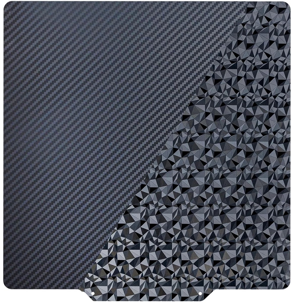 3 PEO+PET 3D-printerplatform 235 x 235 mm, 3D-printer, flexibel PEI-blad getextureerd, PET + gladde PEO, voor/Ender 3 Pro/Ender 3 V2/Neptune 3 Pro/4/Sovol SV05, geen magnetische basis