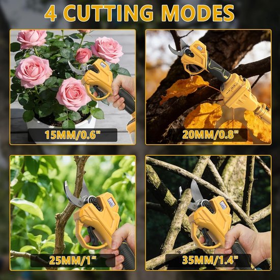 2-in-1 snoeischaar telescoop voor DeWalt 20V accu's (zonder accu) — afbeelding 3