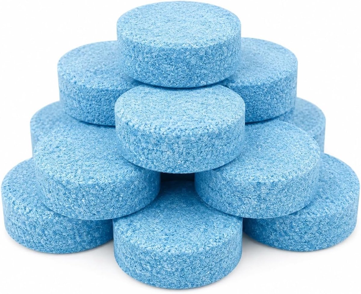 40pcs Pastillas Efervescentes Limpiaparabrisas Sólidas Concentradas para Coche, Limpiador de Cristales y Ventanas, Elimina Suciedad y Polvo, Compatible con Espejos y Azulejos