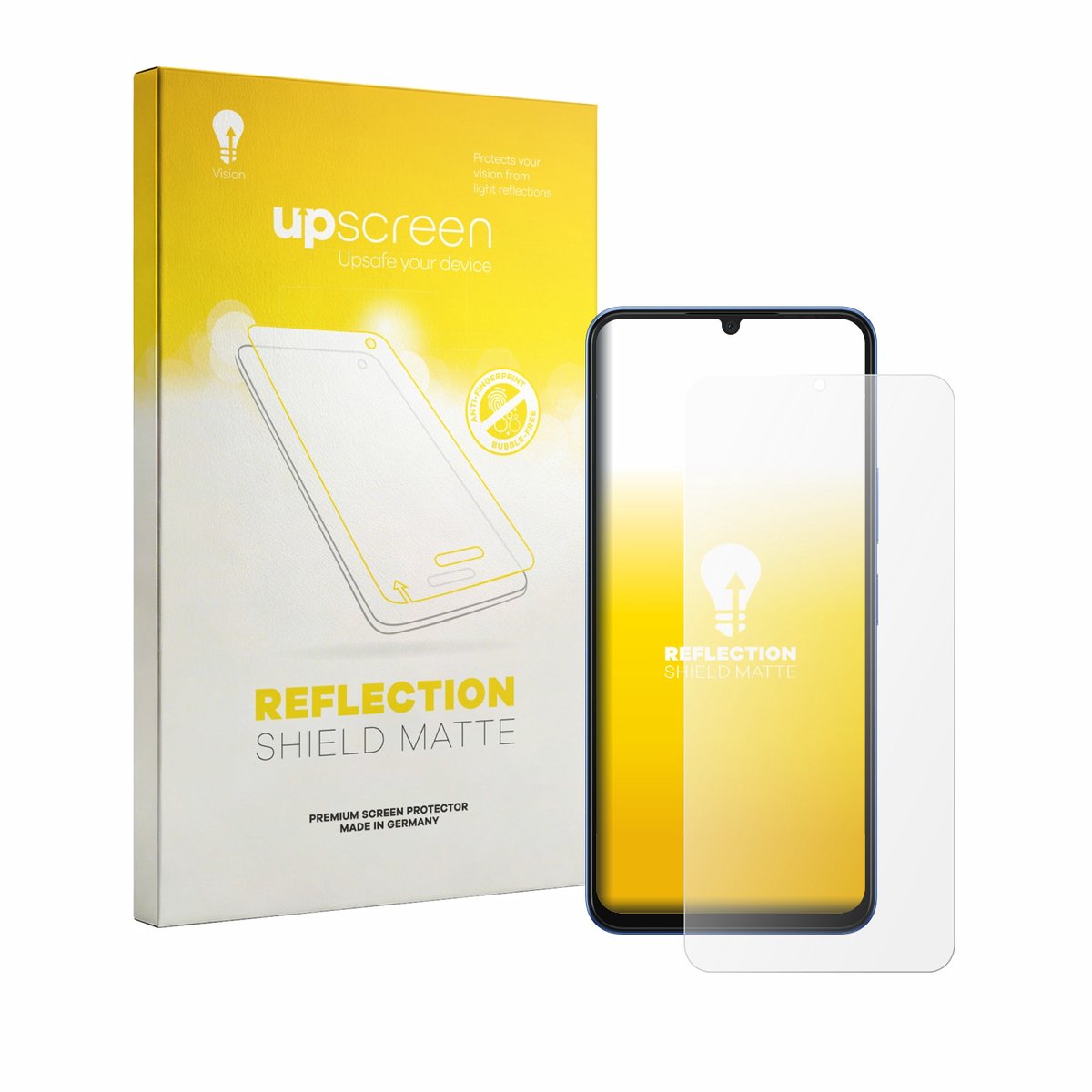 upscreen - Screenprotector voor Infinix Hot 60i - Folie Beschermfolie anti glare matte