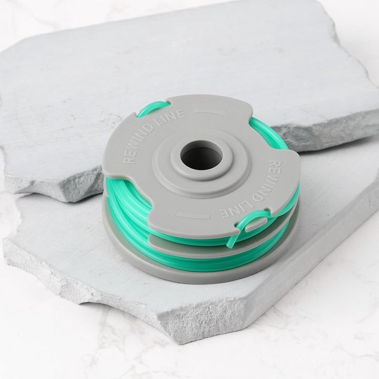 2 stuks grasmaaier grastrimmer spoel & lijn FLY061 compatibel met Contour 600HD 580E (CTE27) — afbeelding 5