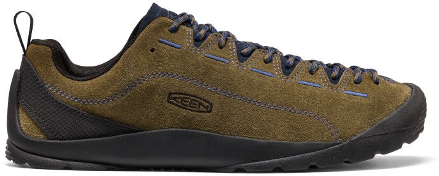 Jasper Heren Sneakers Suède Olijf