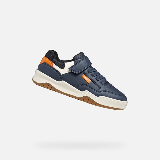 GEOX lage sneakers Perth marineblauw