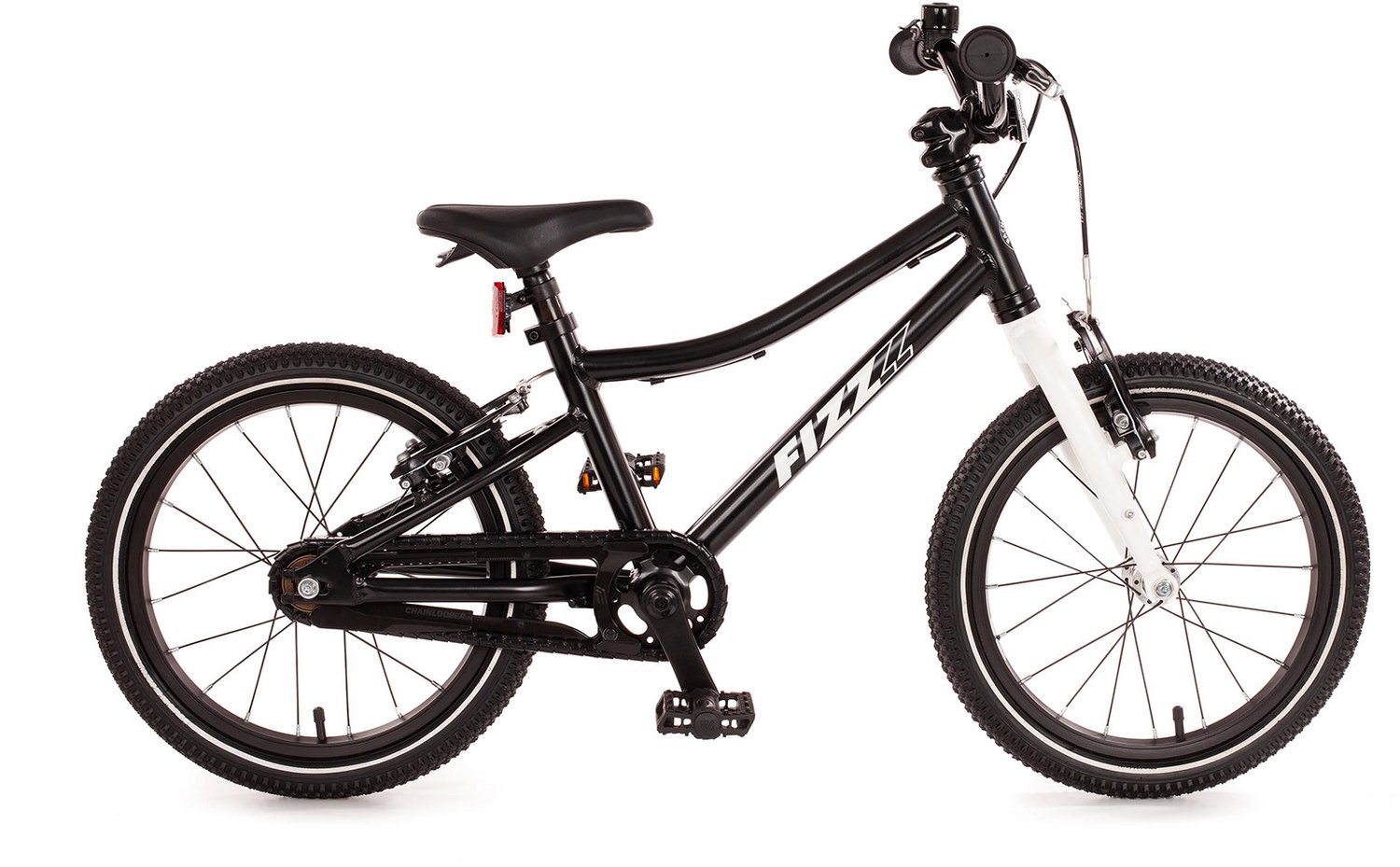 Kinderfiets 16 inch Fizz alu mat zwart