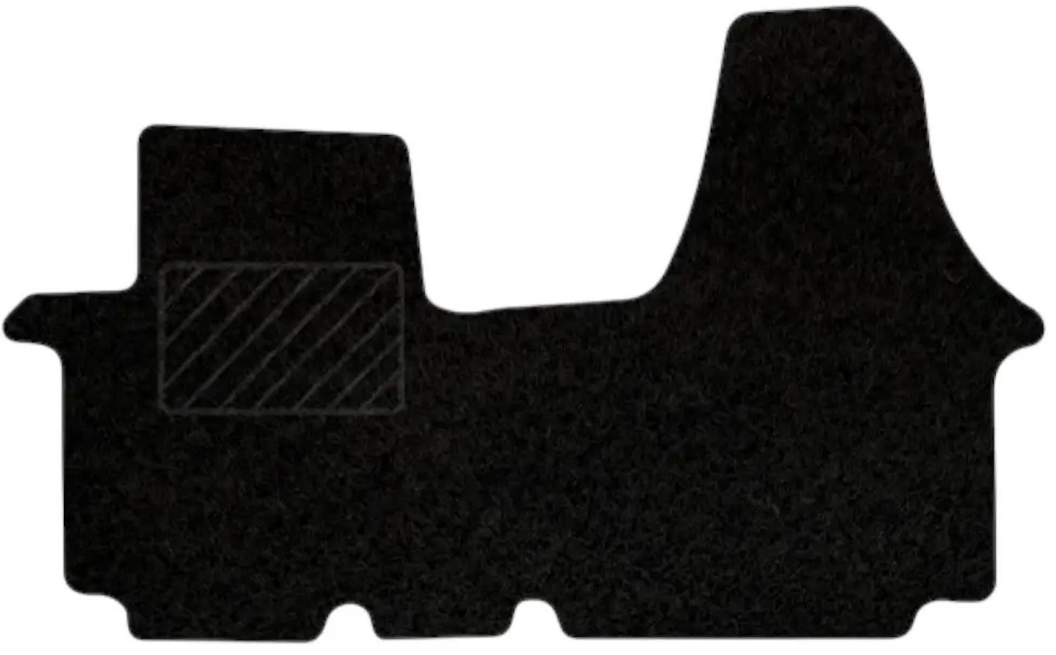 Automatten Renault Trafic 2001-2014 - Naaldvilt - Doorlopende voormat