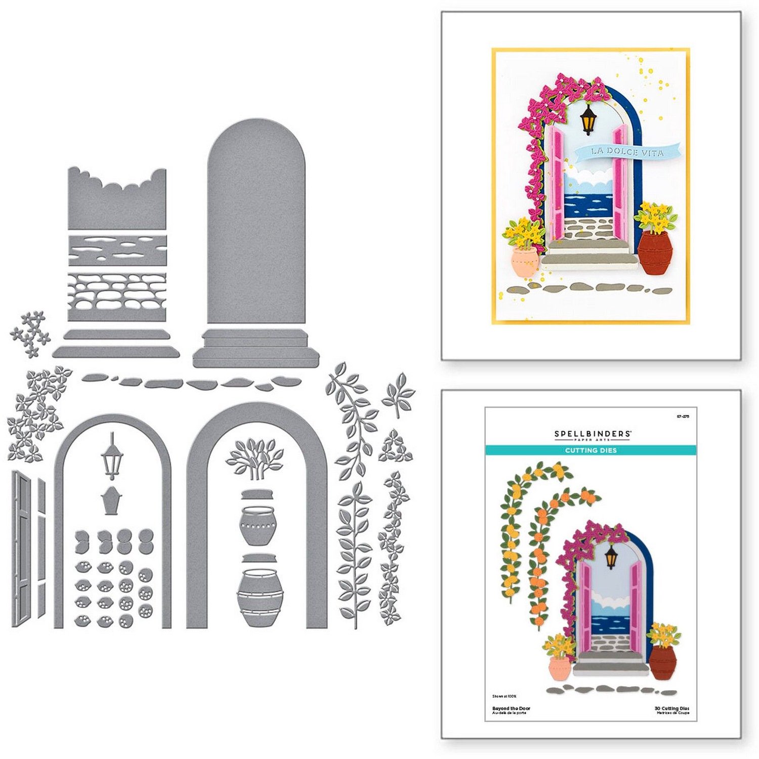 Spellbinders Snijmallen - Beyond the Door - 29 st.