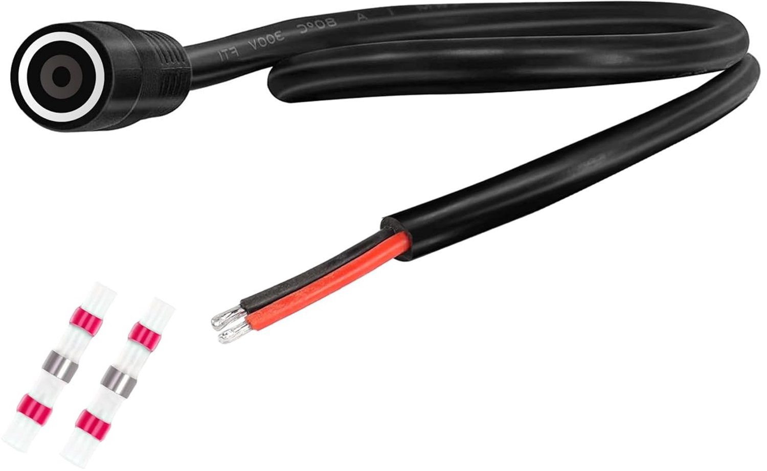 DC Power pigtail kabel 14AWG - female plug - voor zonnepanelen - snelle stroomoverdracht - m-winkel